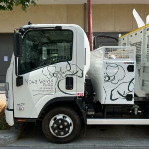 Enseigne et Vitrophanie - Flocages pour véhicule - Camion - Nova Verde