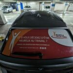 Enseigne et Vitrophanie - Flocages pour voitures - Talents et Trajectoires