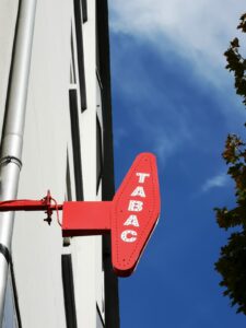 Enseigne et Vitrophanie - Carottes de tabac